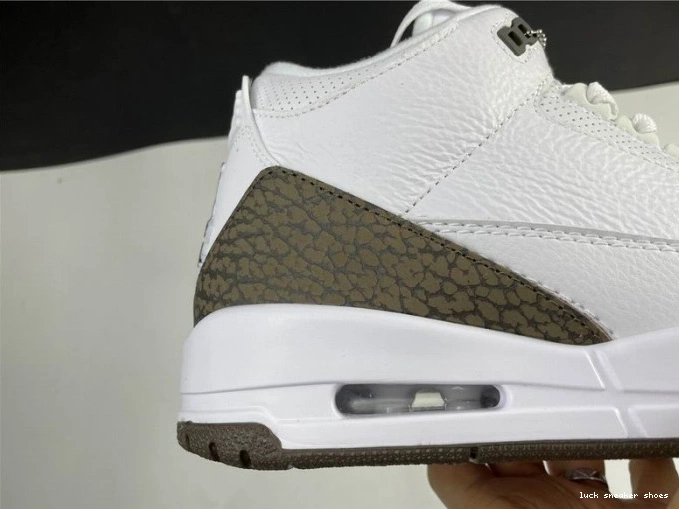 Reps LUCY Mocha (2018) Air Jordan 3 Retro 136064-122 0712
